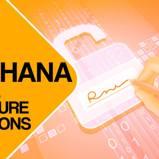 SAP HANA Digital Signature