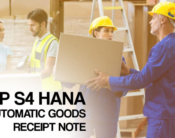 SAP S4 HANA Automatic Goods Receipt