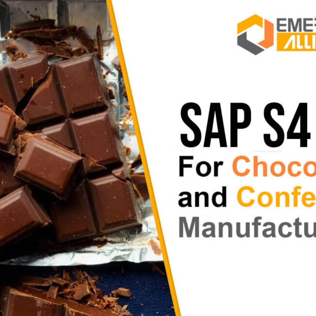 SAP S4 HANA for Chocolate & Confectionary