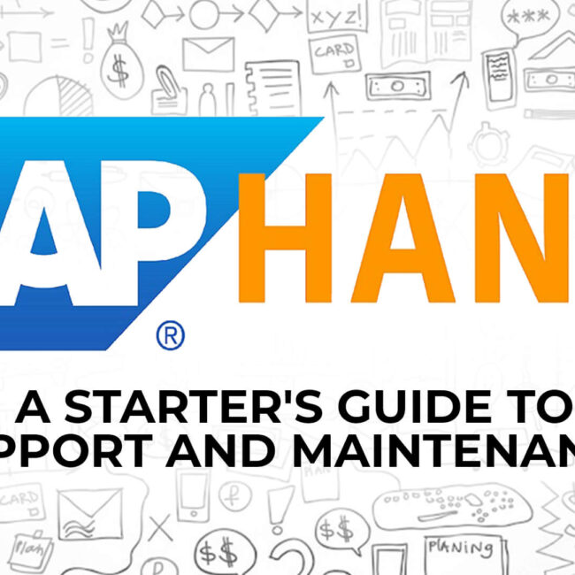 SAP HANA Support and Maintenance