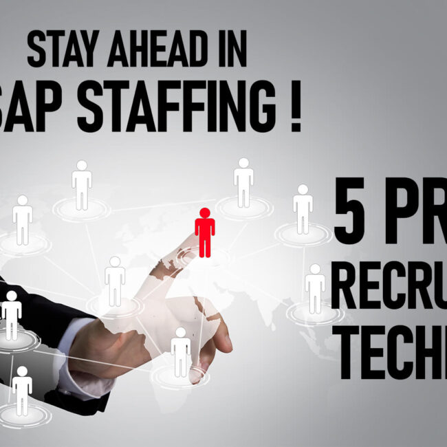 SAP Staffing Recruitment Techniques