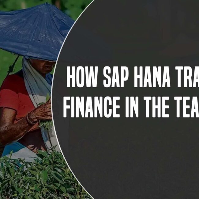 SAP HANA for Tea Industry