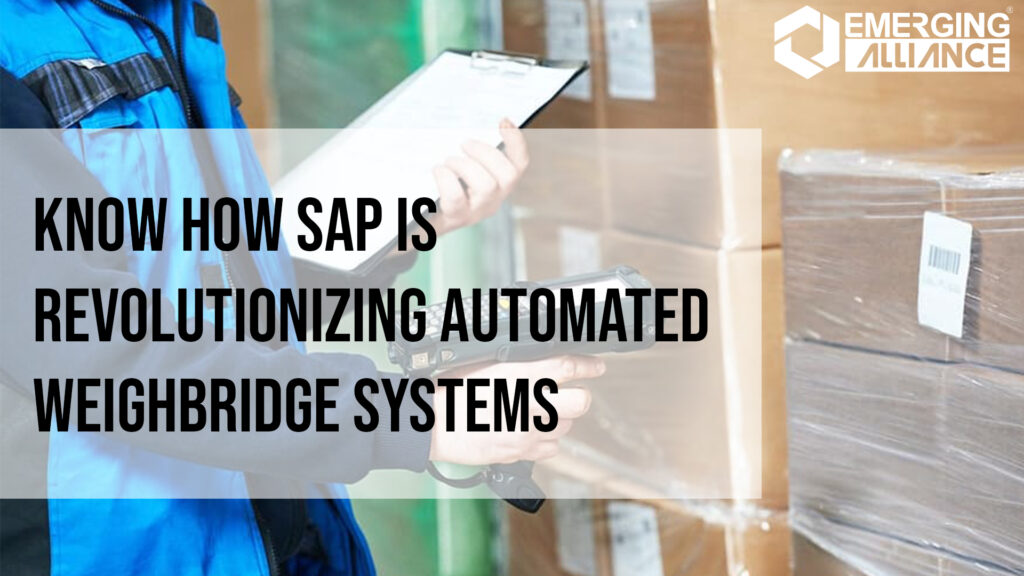 SAP Software for Automated Weighbridge Systems