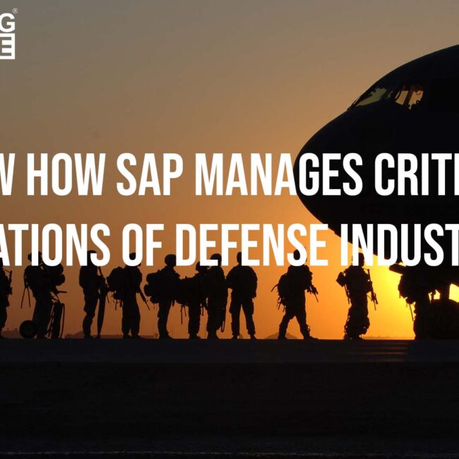 SAP for Defense Industries