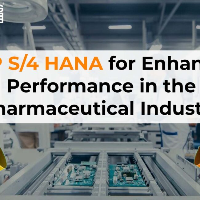 SAP HANA for Pharmaceutical Industry