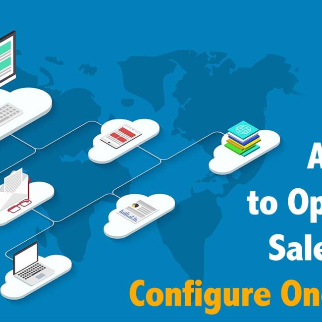 Sales with Configure One Cloud