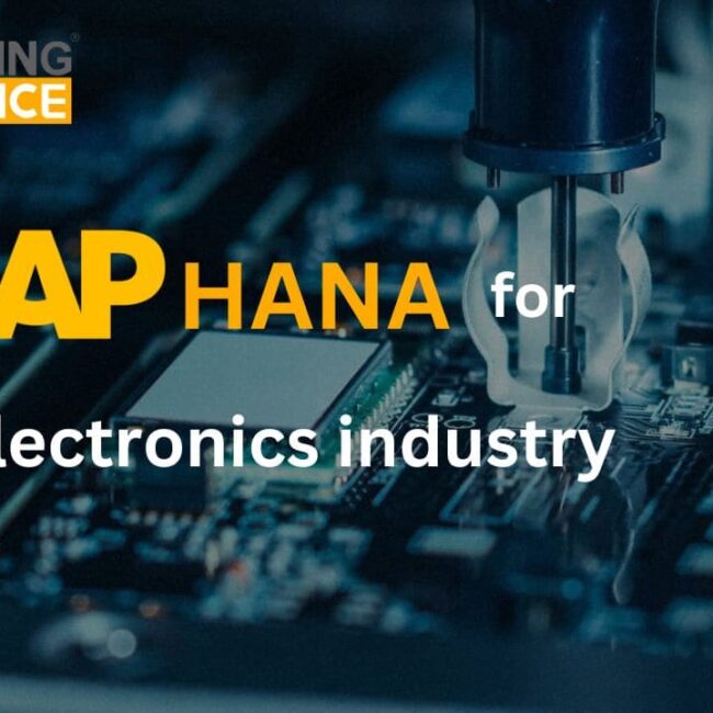 SAP HANA for the Electronics Industry