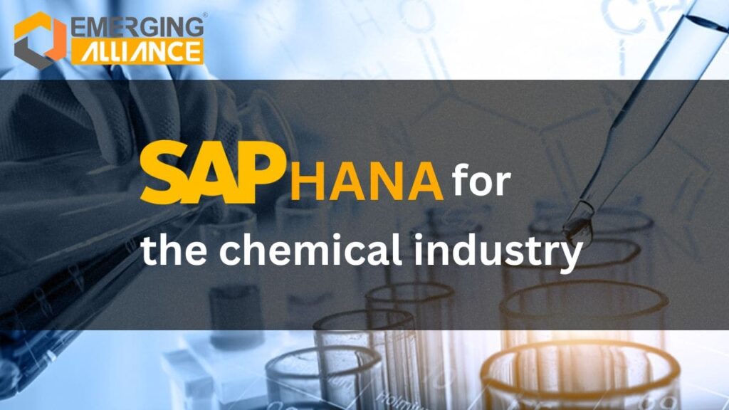 SAP HANA For the Chemical Industry
