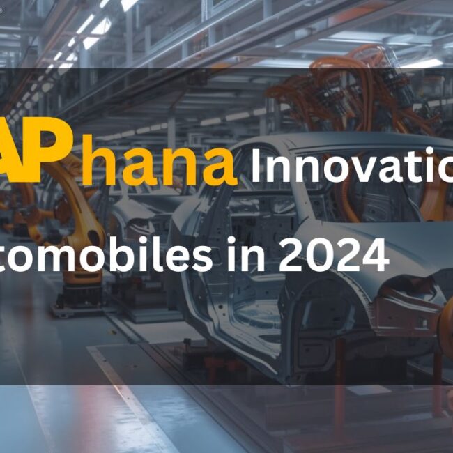 SAP HANA Innovation in Automobiles in 2024