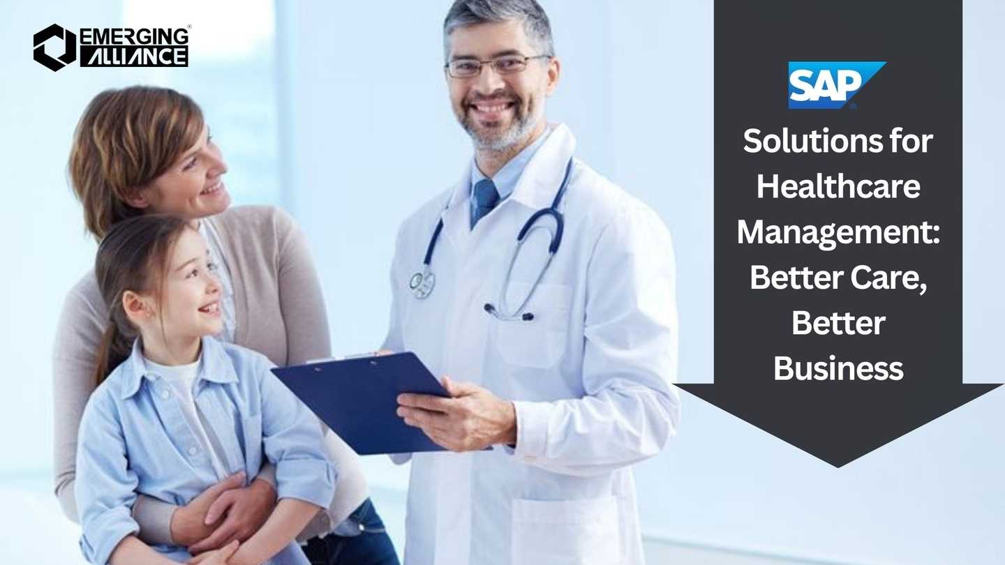 SAP Solutions for Healthcare Management: Better Care, Better Business