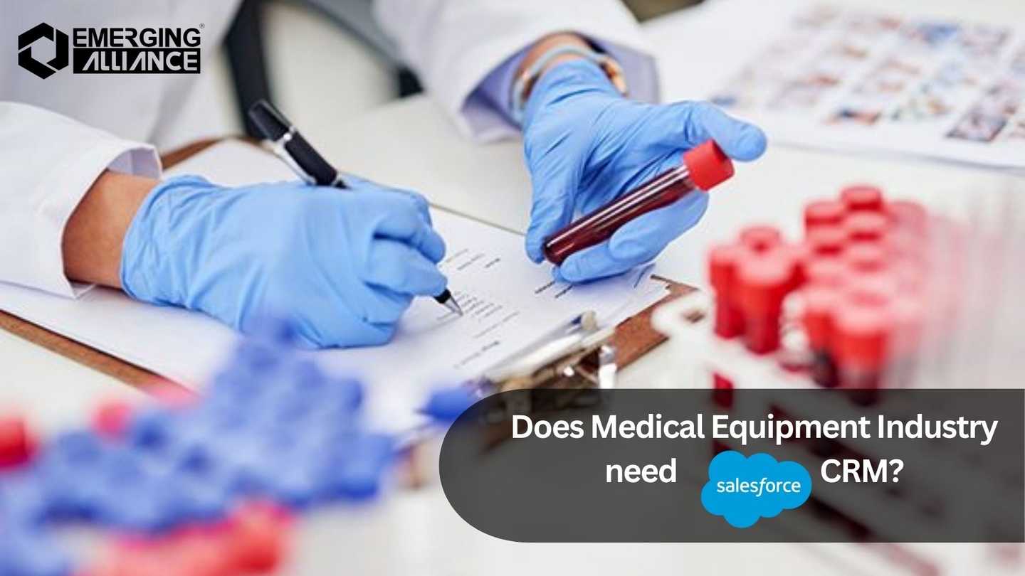 Does Medical Equipment Industry need Salesforce CRM?