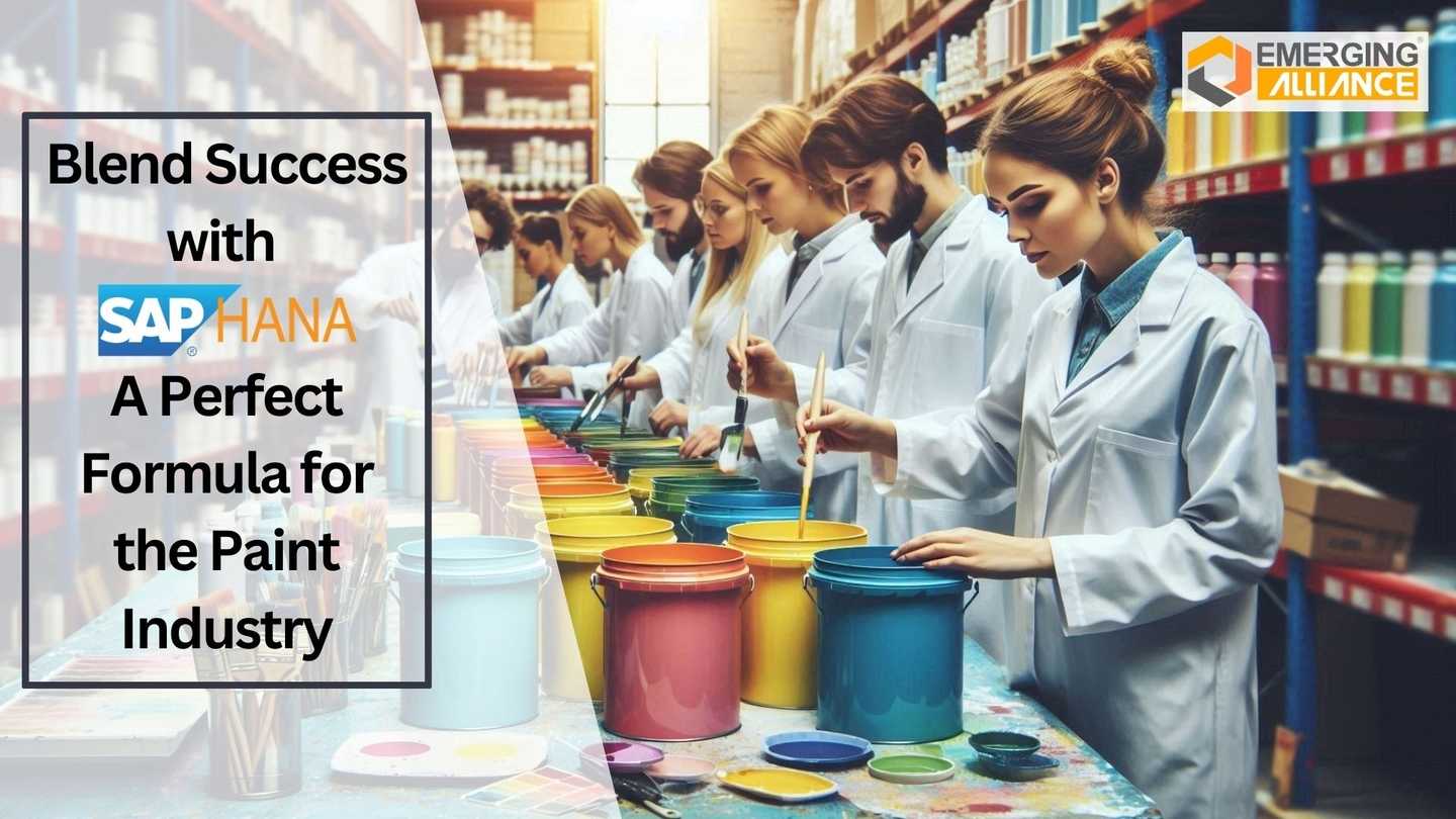 Blend Success with SAP HANA | A Perfect Formula for the Paint Industry