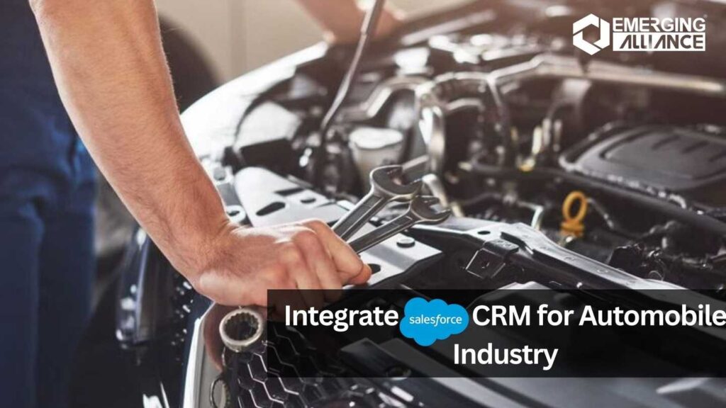 Integrate Salesforce CRM for Automobile Industry