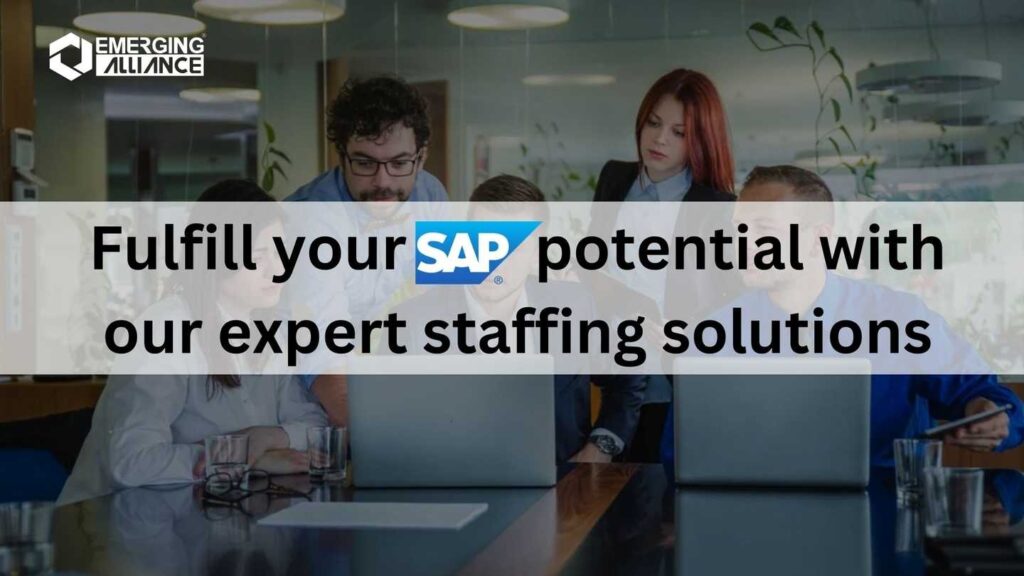 Fulfill your SAP potential with our expert staffing solutions
