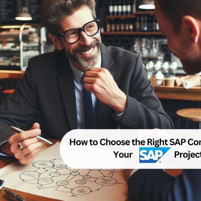 How to Choose the Right SAP Consultants for Your SAP Projects