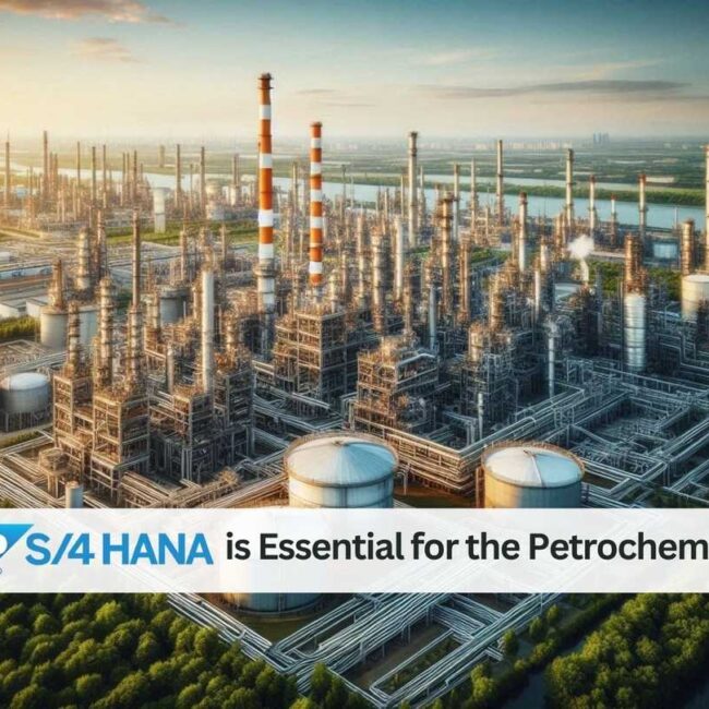 Why SAP S/4HANA is Essential for the Petrochemical Industry