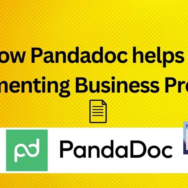 How Pandadoc helps in Documenting Business Proposal