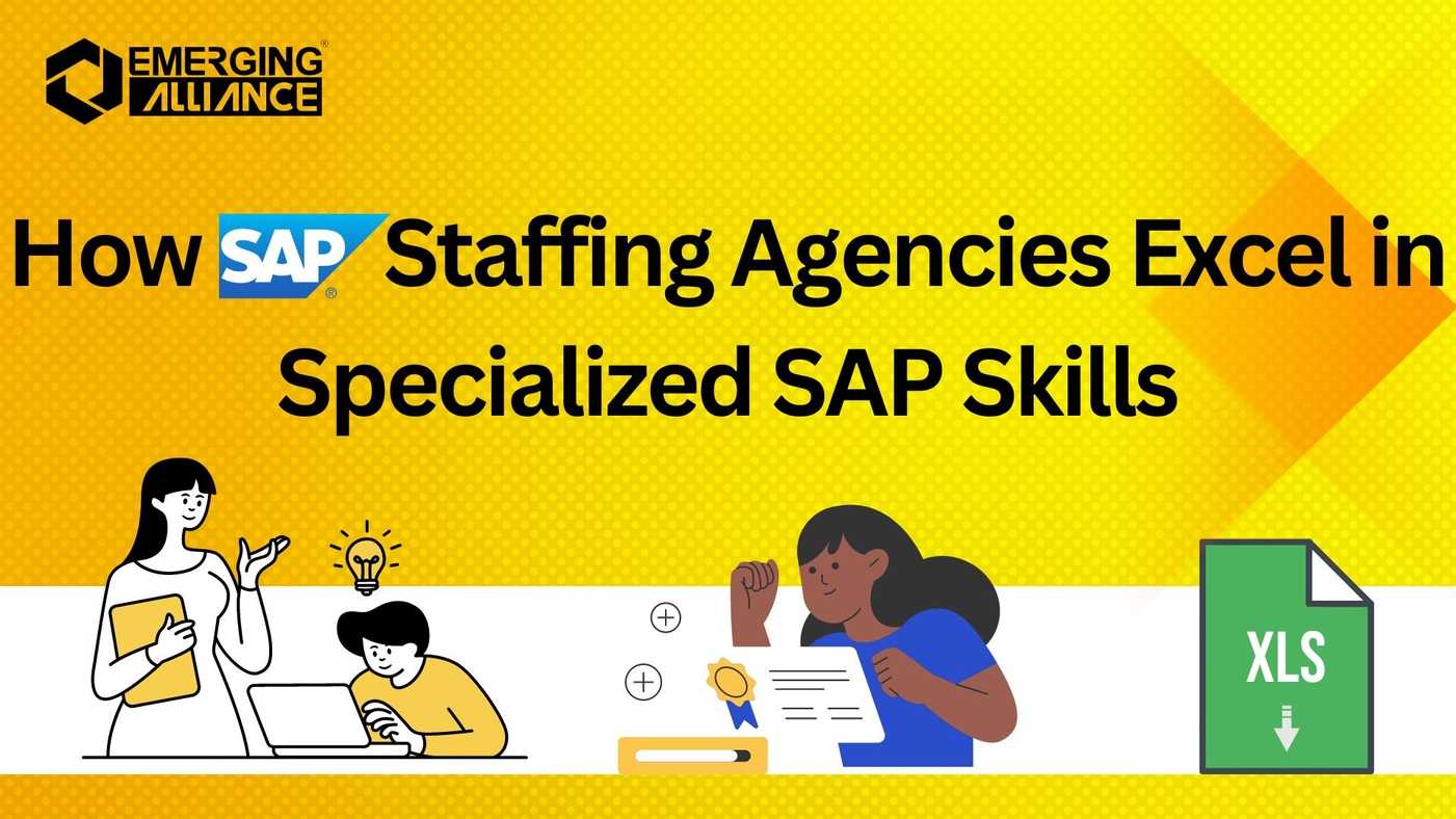 How SAP Staffing Agencies Excel in Specialized SAP Skills