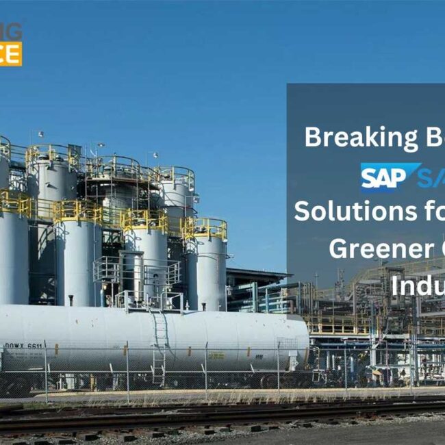 Breaking Boundaries: SAP S/4HANA Solutions for a Smarter, Greener Chemical Industry