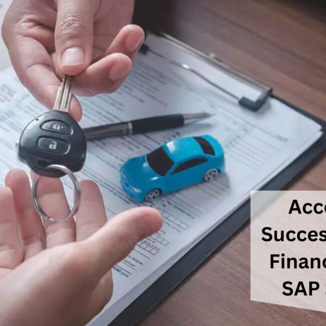 Accelerating Success in Vehicle Finance Through SAP Solutions