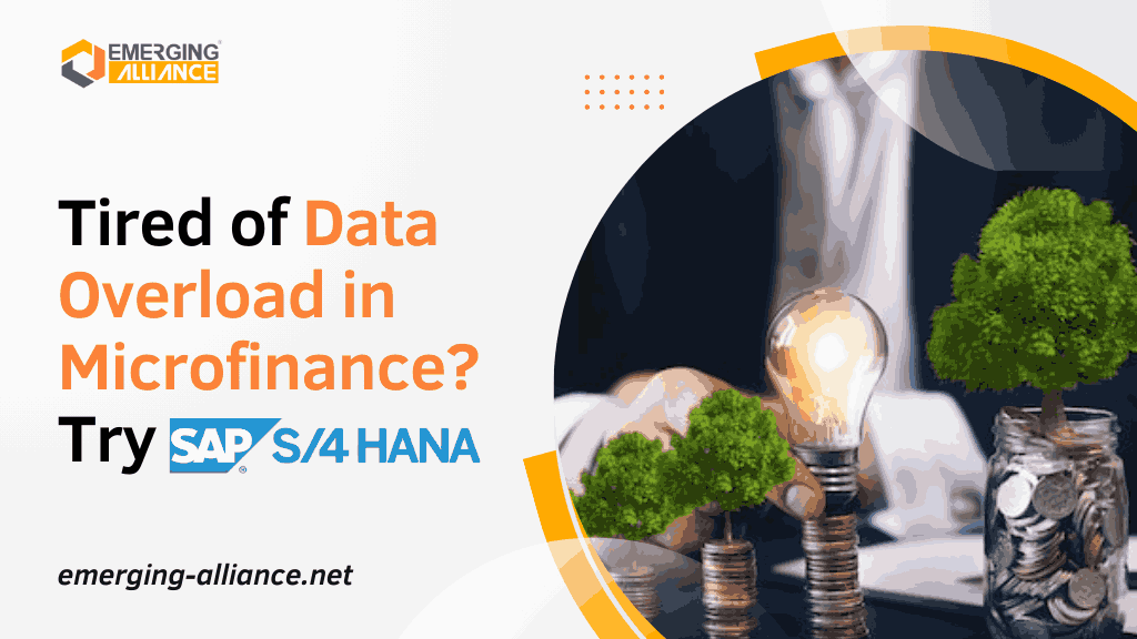 Tired of Data Overload in Microfinance? Try SAP HANA