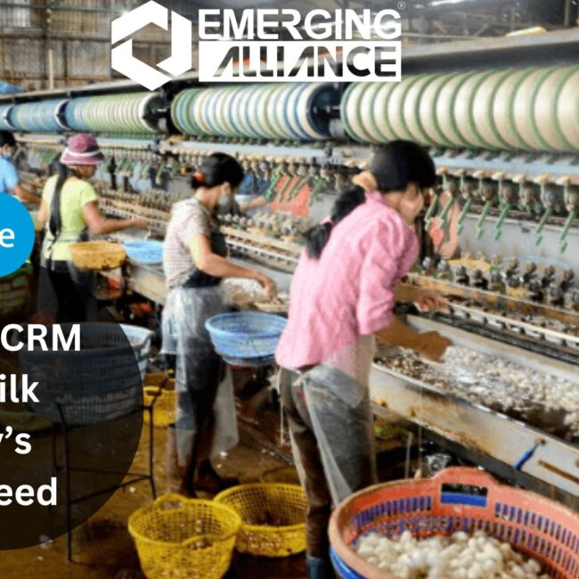 Salesforce CRM for the silk industry