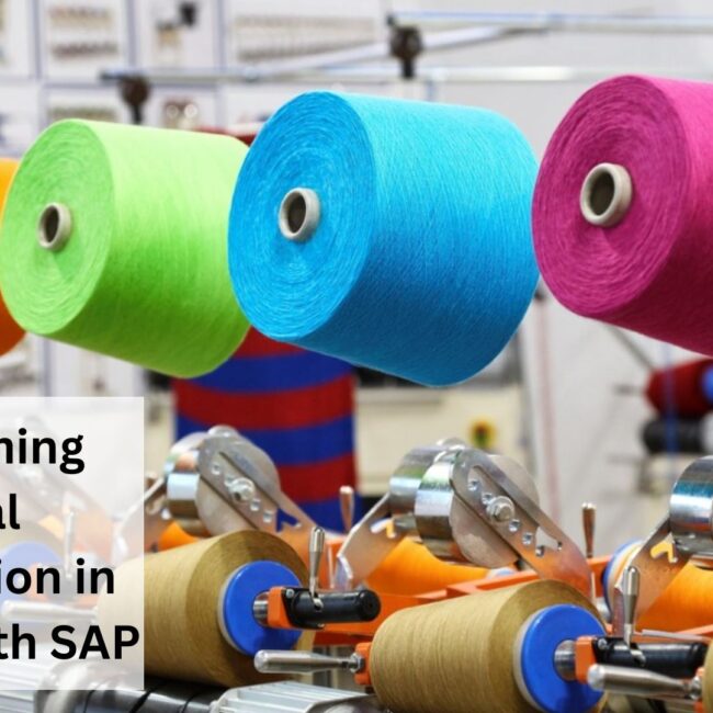 Overcoming Global Competition in Textiles with SAP