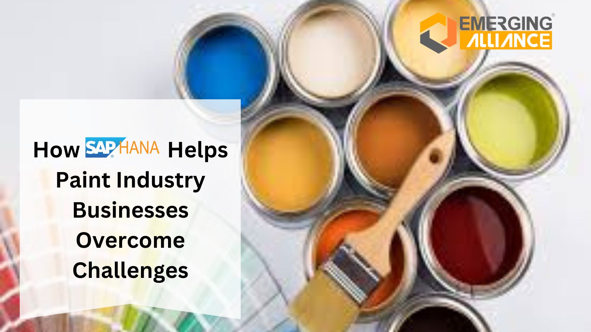 How SAP S/4 HANA Helps Paint Industry Businesses Overcome Challenges