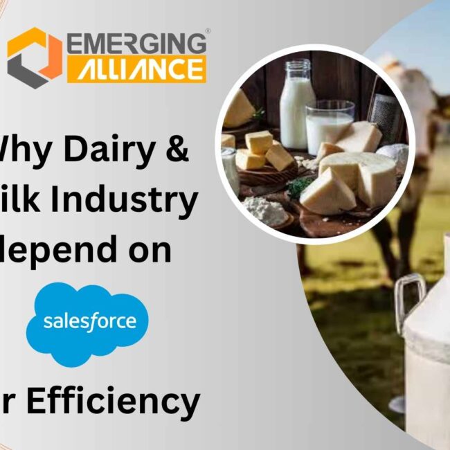 Why Dairy & Milk Industry depend on Salesforce for Efficiency