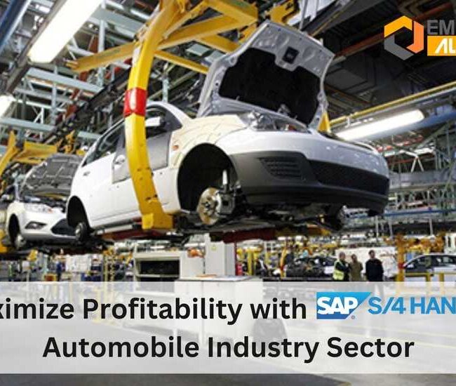 Maximize Profitability with SAP S/4 HANA in Automobile Industry Sector