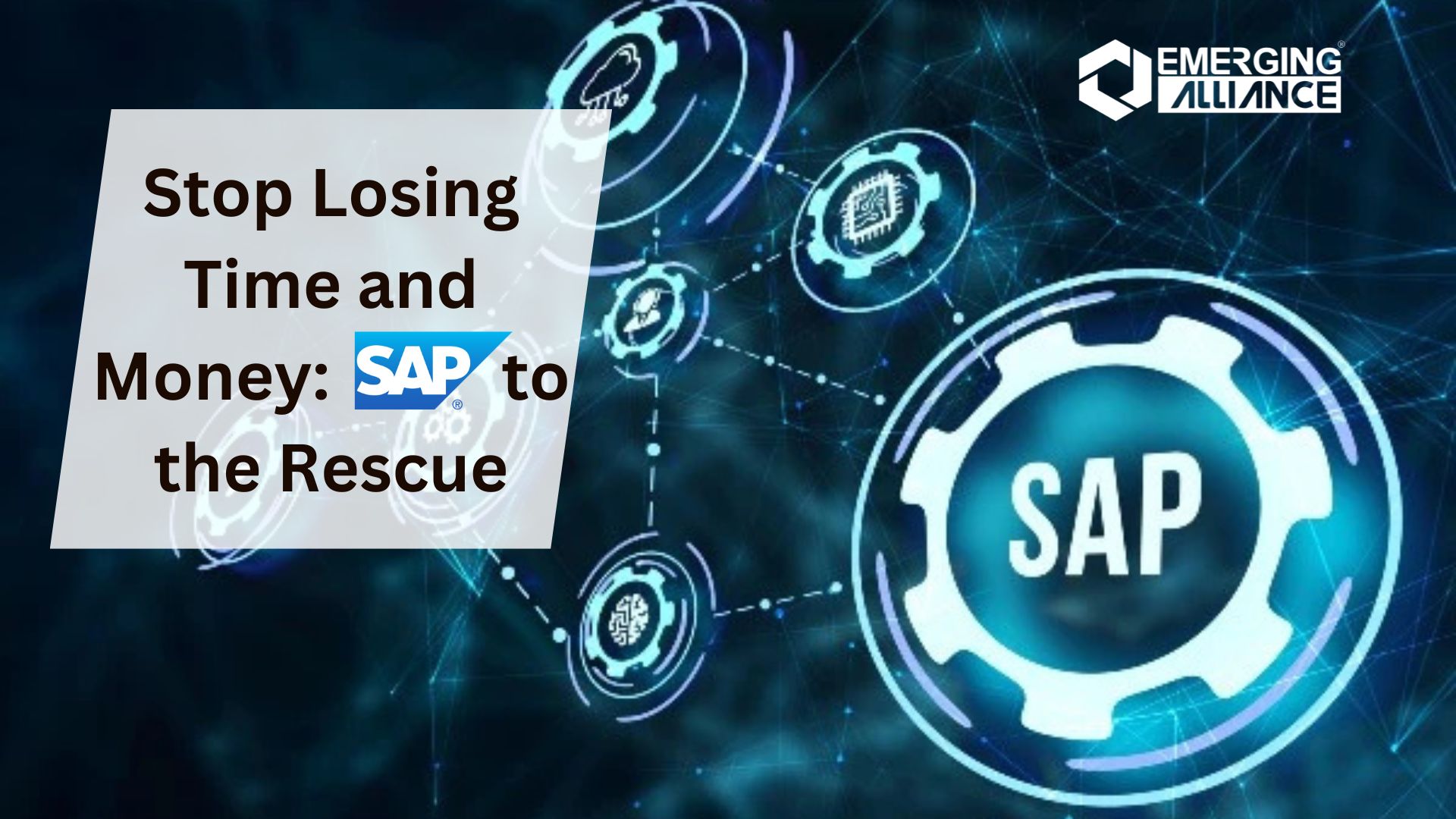 Stop Losing Time and Money: SAP to the Rescue