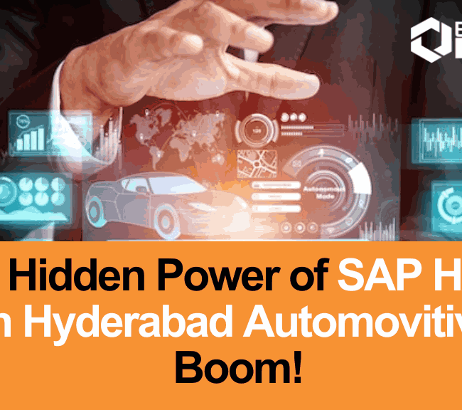 The Secret Behind Automotive Growth in Hyderabad with SAP HANA