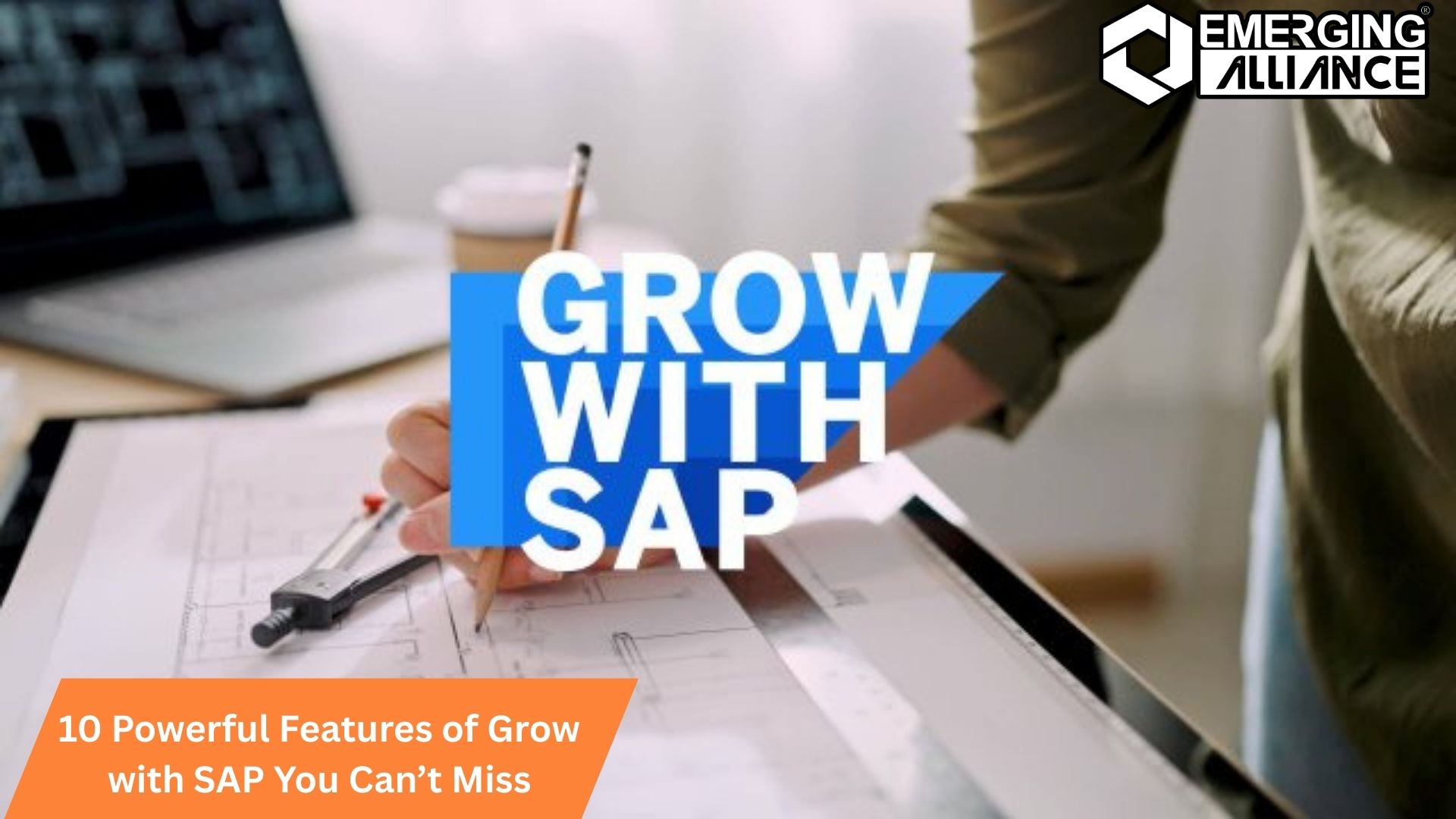 Dashboard showcasing key features of Grow with SAP for business growth and cloud ERP transformation
