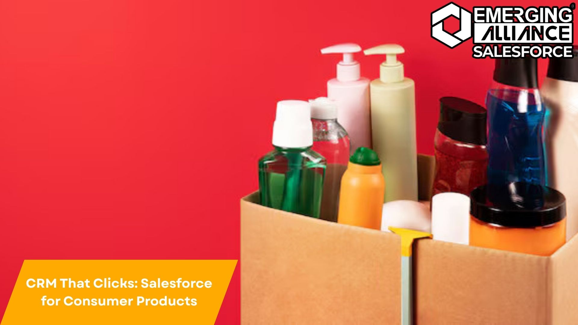 Salesforce CRM dashboard optimizing customer engagement for the consumer products industry.