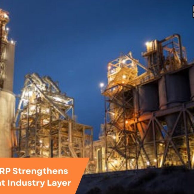Featured image showcasing Odoo solutions for the Cement Industry, highlighting production, inventory, and sales efficiency improvements.