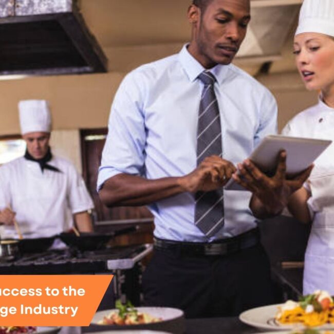 Odoo ERP interface displayed in a commercial kitchen environment optimizing food production, inventory, and operations in the Food & Beverage Industry