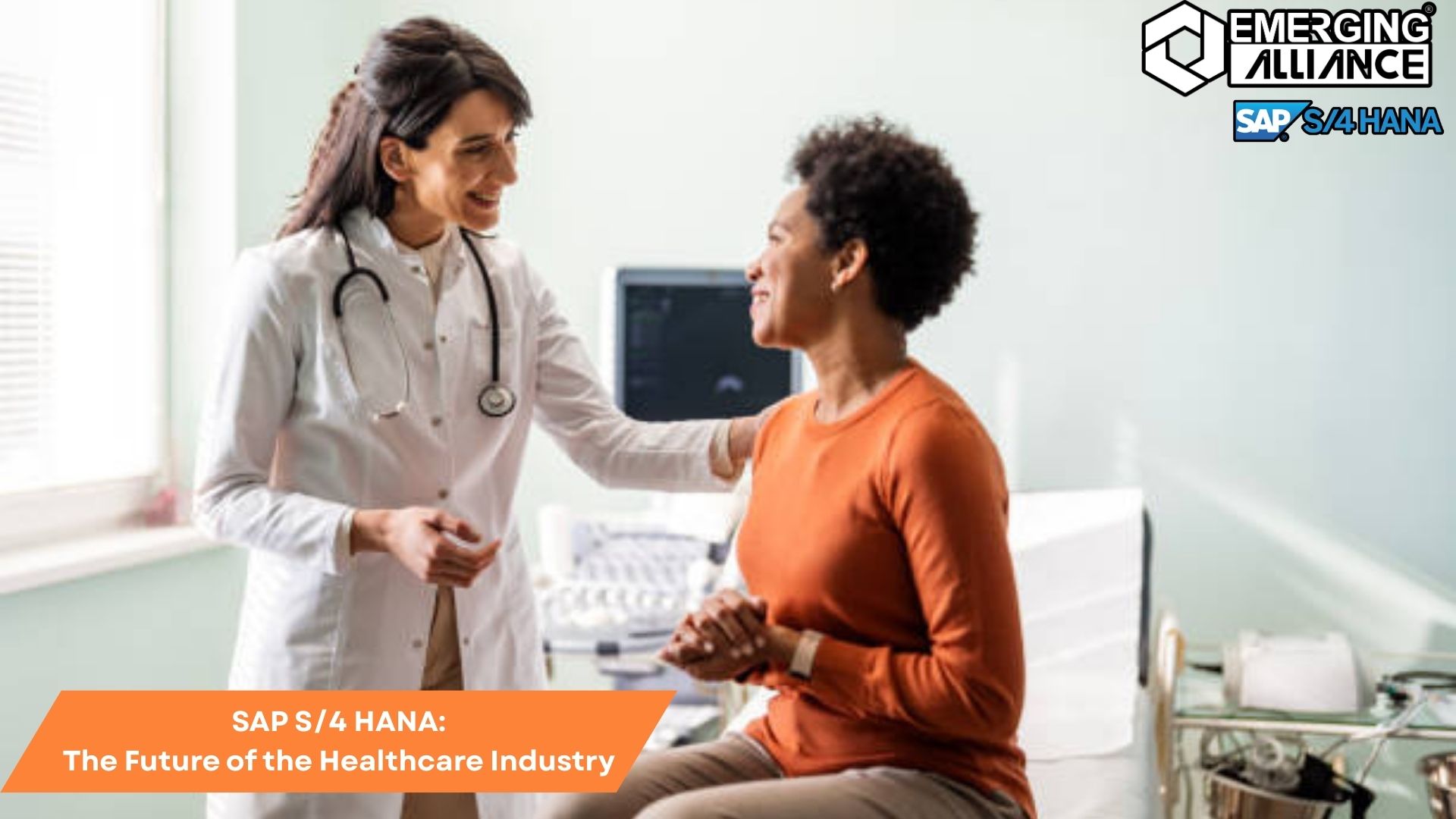 Featured image illustrating the impact of SAP S/4 HANA on the Healthcare Industry, showcasing innovation, efficiency, and modern healthcare management solutions.