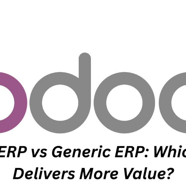 Odoo ERP vs Generic ERP: Which One Delivers More Value?