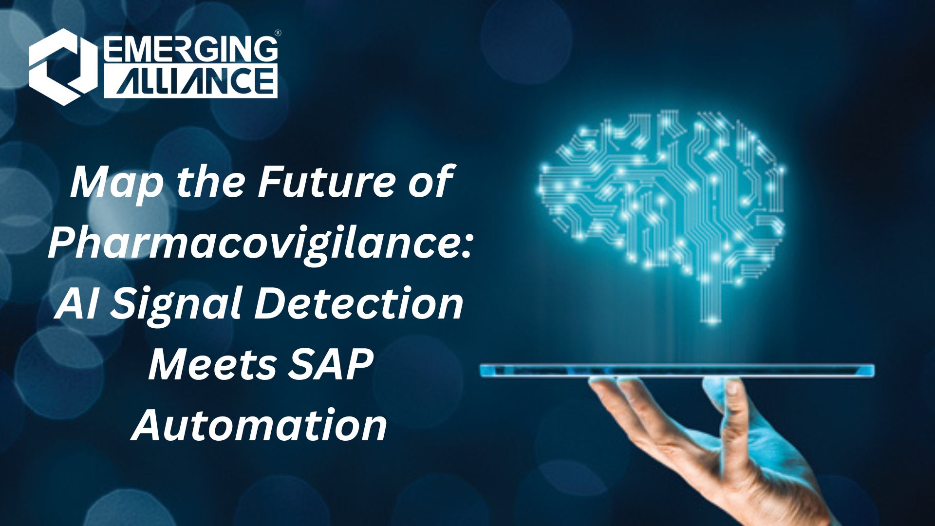 Pharma professionals using AI and SAP tools for automated pharmacovigilance and real-time safety signal detection.