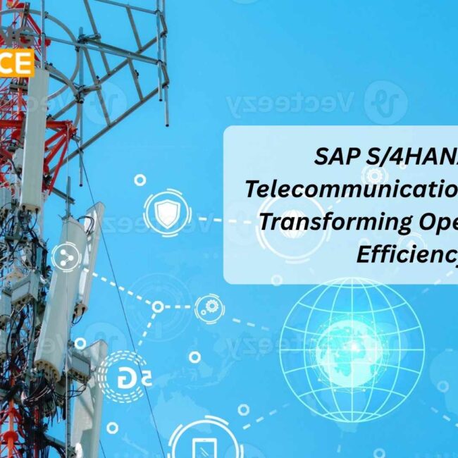 Telecom professionals using SAP S/4HANA for Telecommunication Industry to improve operations and efficiency
