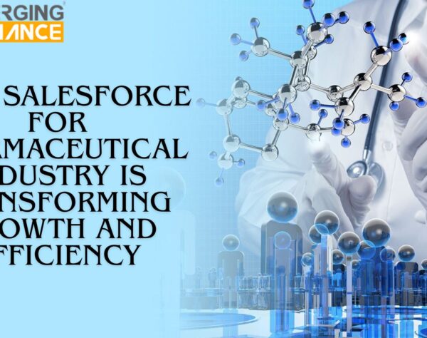 Salesforce CRM dashboard for pharmaceutical industry operations