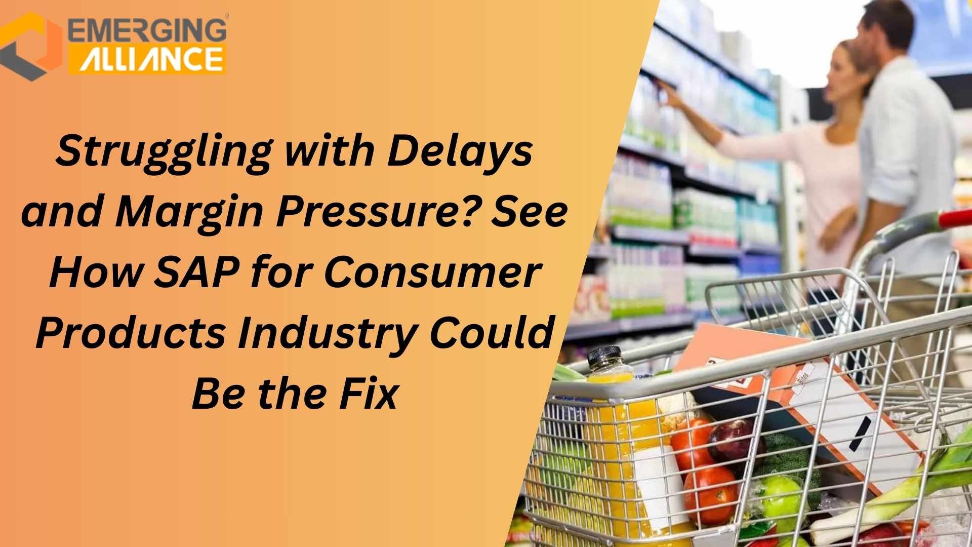SAP for Consumer Products Industry leveraging digital and AI solutions to optimize supply chains