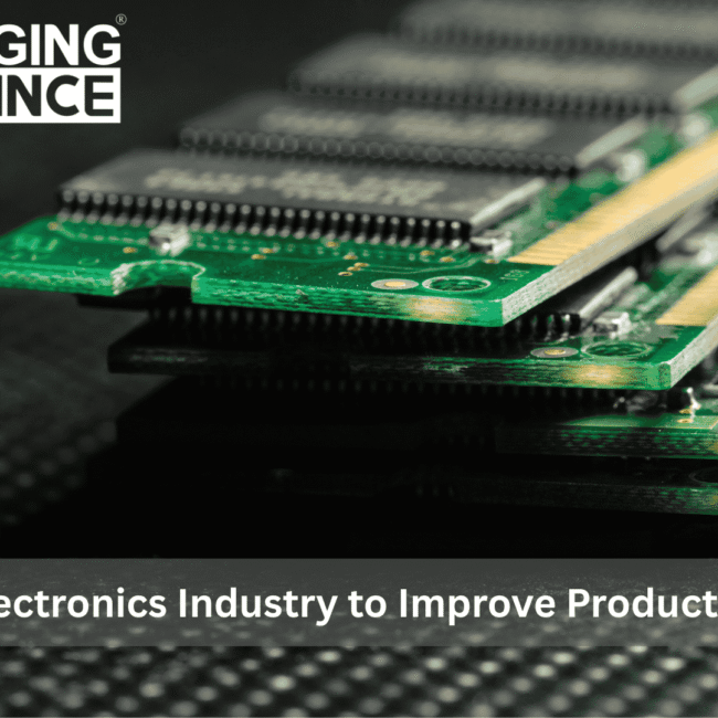 SAP B1 dashboard for electronics manufacturing showing BOM tracking and production data.