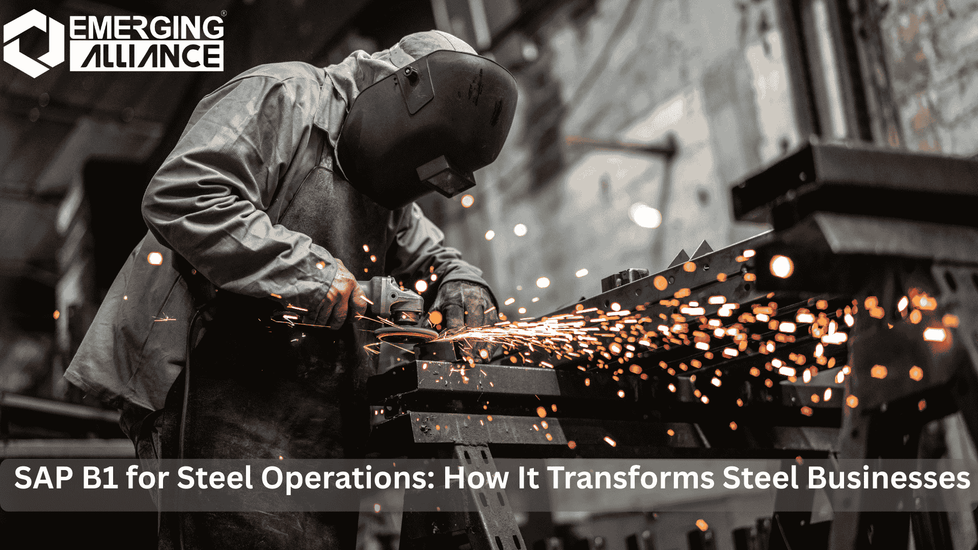 SAP B1 for Steel Operations displaying steel inventory levels, heat numbers, and production workflow insights