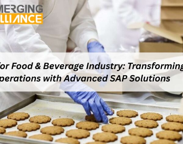 SAP for Food & Beverage Industry solutions enhancing supply chain, production, and analytics