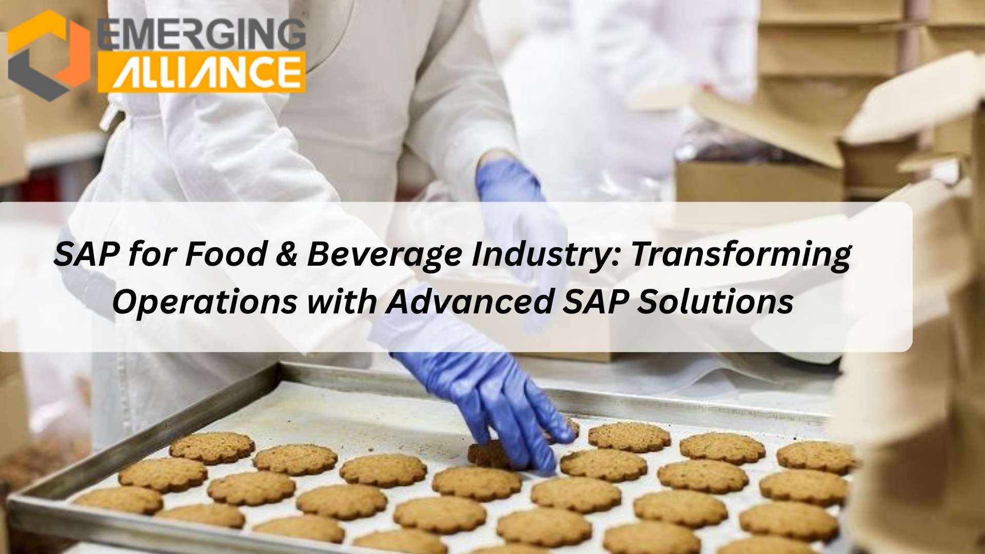 SAP for Food & Beverage Industry solutions enhancing supply chain, production, and analytics