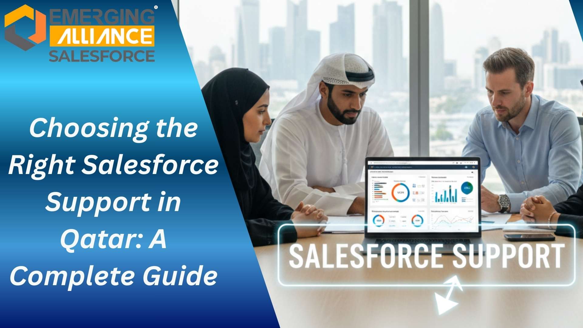 Salesforce support Qatar solutions provided by Emerging Alliance for business growth
