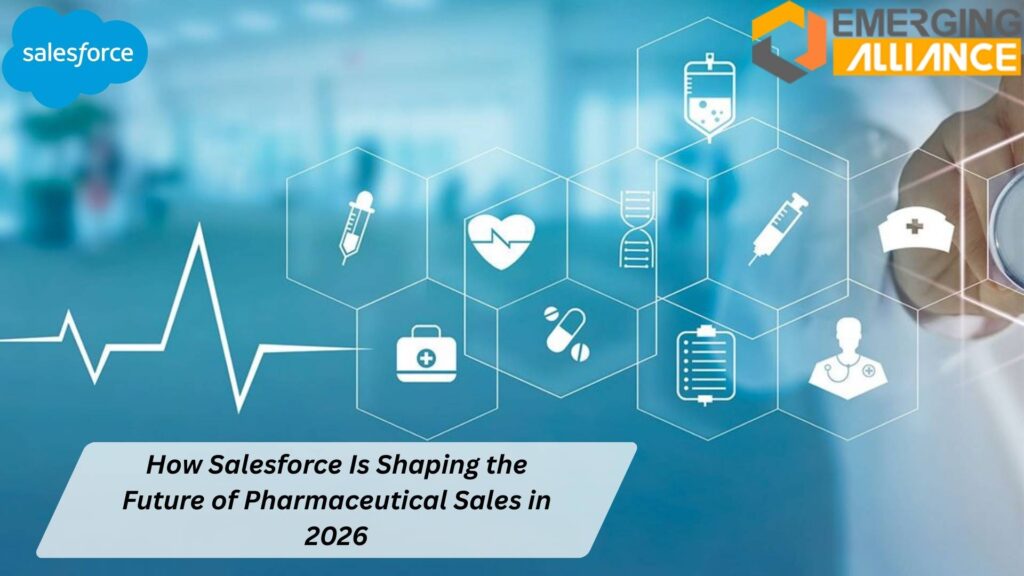 Salesforce for Pharmaceutical Industry enabling pharma CRM, analytics, and digital sales transformation