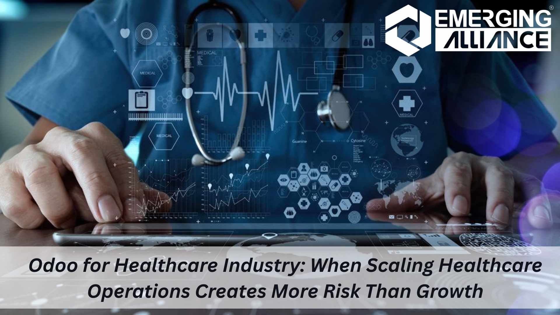 Odoo for Healthcare Industry helping hospitals and clinics scale operations securely