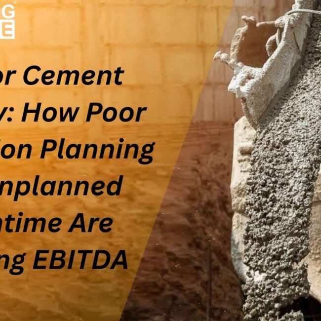 SAP for Cement Industry improving production planning and reducing downtime in cement manufacturing plants